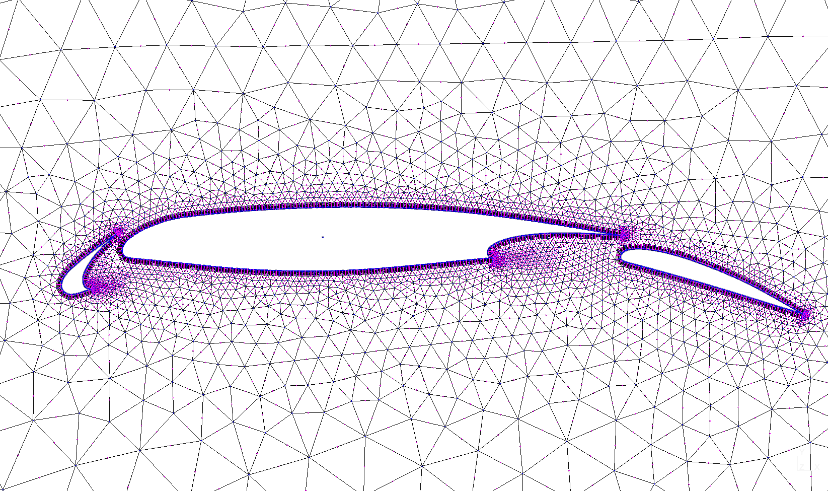 Fast practical untangling of simplicial P2 and P3 curvilinear meshes